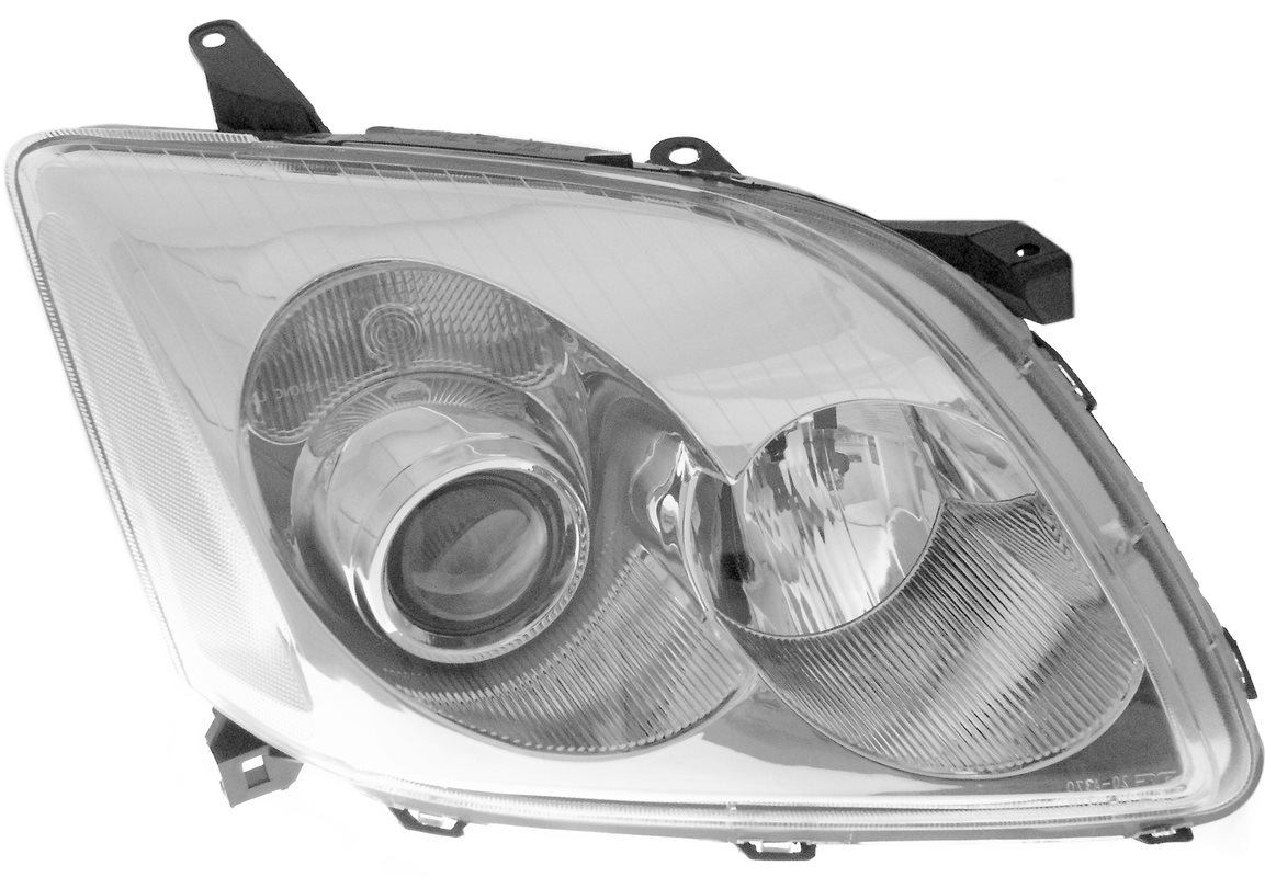 ACI TOYOTA AVENSIS 03- -4/06 predné svetlo H7 + H1 (el. ovládané) P