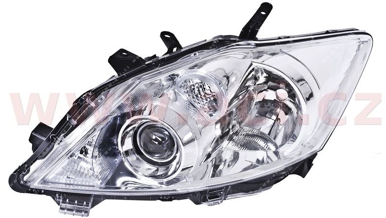 ACI TOYOTA AURIS 10- predné svetlo H11 + HB3 (el. ovládané) chróm, L