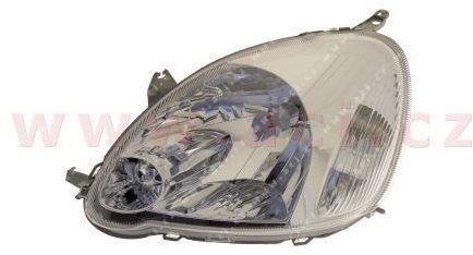 ACI TOYOTA YARIS 99- 7/03- predné svetlo H4 (el. ovládané), L