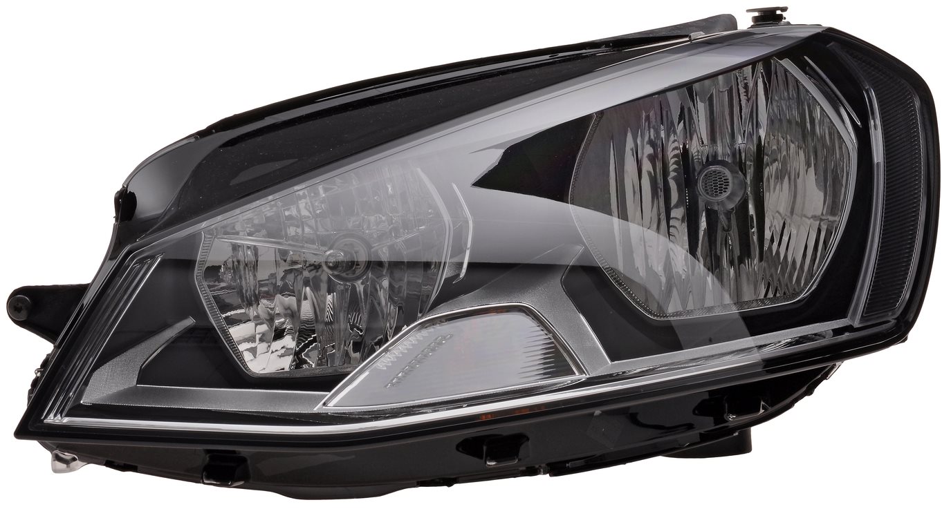 ACI VW GOLF 13- predné svetlo H7 + H15 s denným svietením (el. ovládané + motorček) L