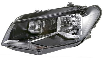 ACI VW CADDY 15- predné svetlo H4 (el. ovládané s motorčekom) s blikačkou L