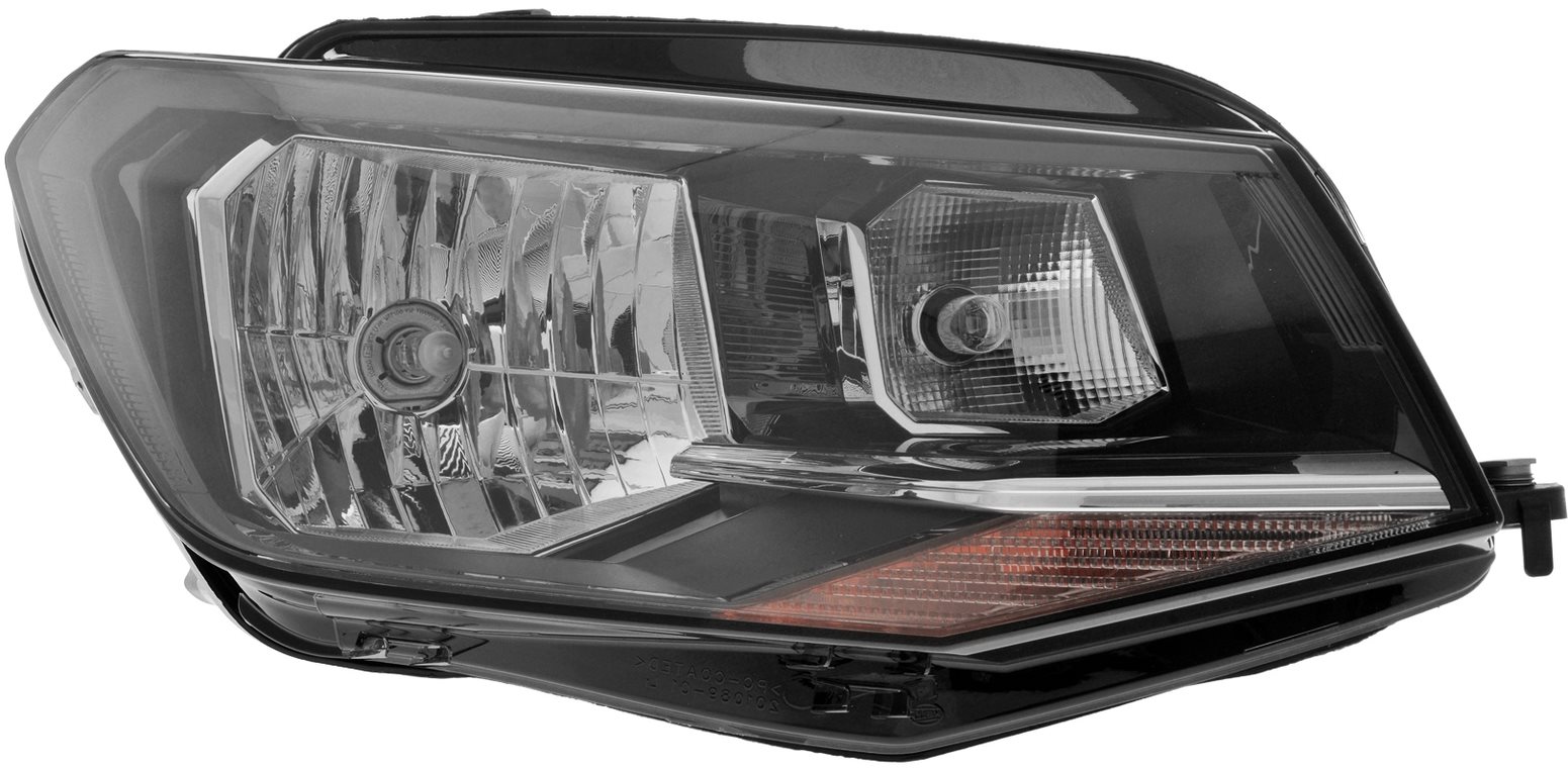 ACI VW CADDY 15- predné svetlo H4 (el. ovládané s motorčekom) s blikačkou P