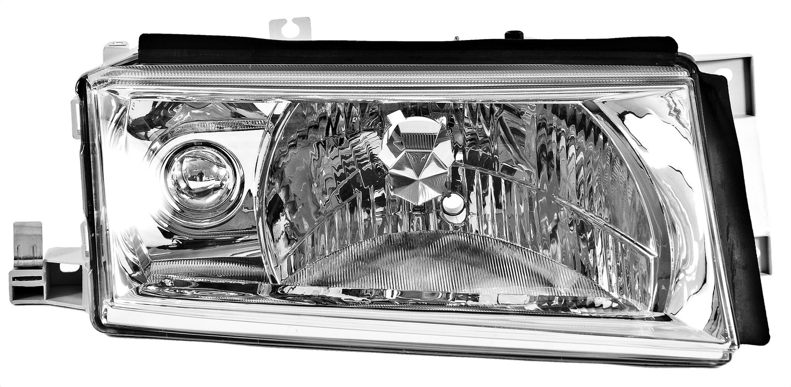 ACI ŠKODA OCTAVIA 01- predné svetlo H4 číra optika (el. ovládané) P