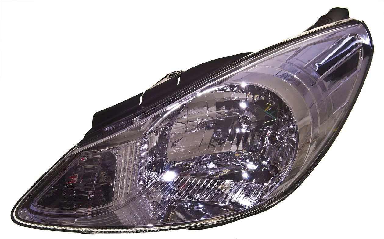 ACI HYUNDAI i10 08- -9/10 predné svetlo H4 (el. ovládané + motorček) L