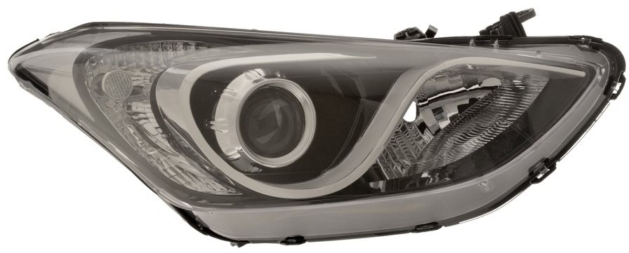 ACI HYUNDAI i30 12-15 predné svetlo H7 + H7 (el. ovládané + motorček) P