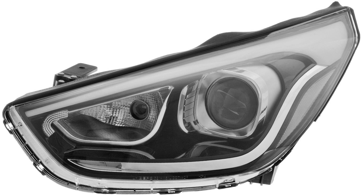 ACI HYUNDAI ix35 4/10-15 13- predné svetlo HIR2+LED so svetlom na denné svietenie (horná LED) (el. ovládané)