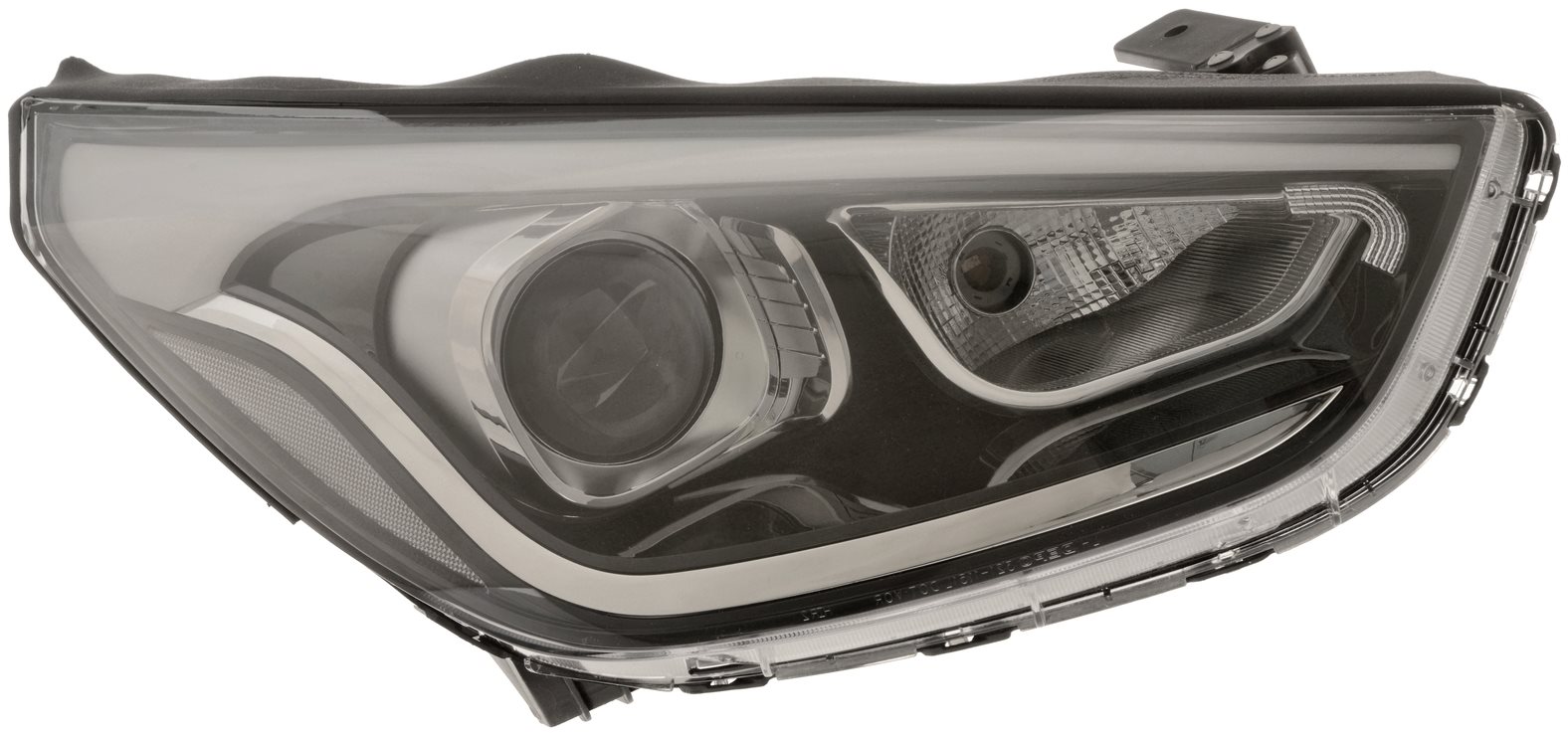 ACI HYUNDAI ix35 4/10-15 13- predné svetlo HIR2 + LED so svetlom na denné svietenie (horná LED) (el. ovládané)
