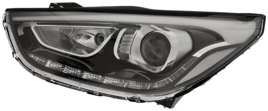 ACI HYUNDAI ix35 4/10-15 13- predné svetlo HIR2+LED (el. ovládané bez motorčeka) s denným svietením a parkovacie
