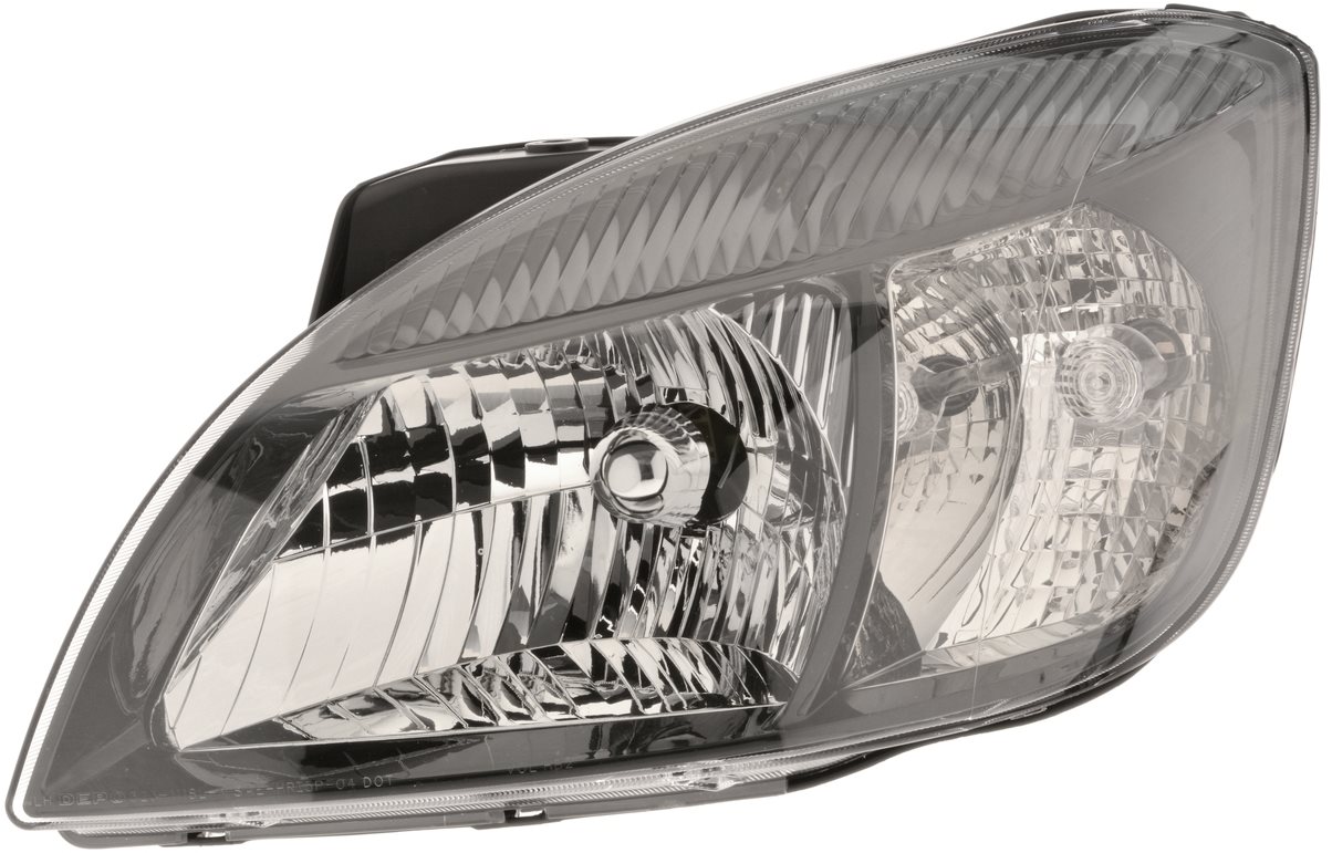 ACI KIA RIO 05-11 predné svetlo H4 (el. ovládané + motorček) s čiernym rámikom L