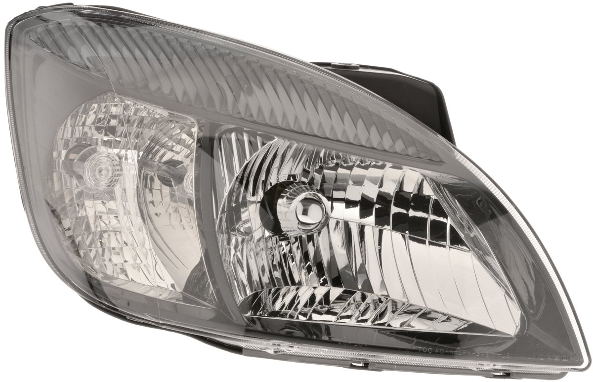 ACI KIA RIO 05-11 predné svetlo H4 (el. ovládané + motorček) s čiernym rámikom P