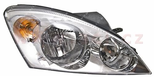 ACI KIA CEE'D 07- predné svetlo H7 + H1 (el. ovládané) 5-dv., Kombi P