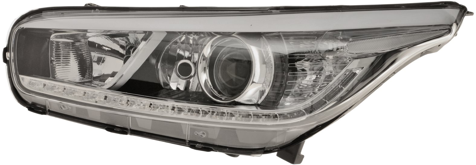 ACI KIA CEE'D 5/12-9/15 predné svetlo H7 + H7 + H7 + LED (el. ovládané + motorček) L