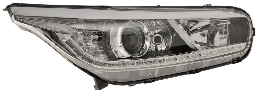 ACI KIA CEE'D 5/12-9/15 predné svetlo H7 + H7 + H7 + LED (el. ovládané + motorček) P