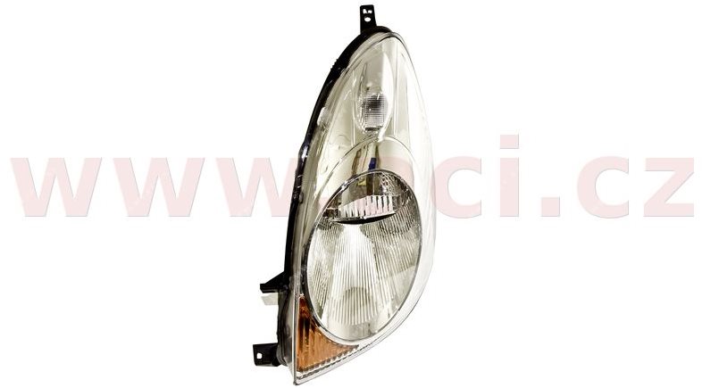 ACI NISSAN NOTE 06- predné svetlo H4 (el. ovládané) L