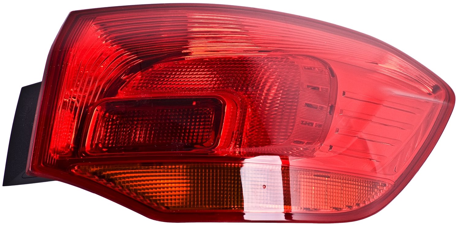 ACI OPEL ASTRA 09- zadné svetlo vonkajšie (bez objímok) s červeným rámčekom Kombi P