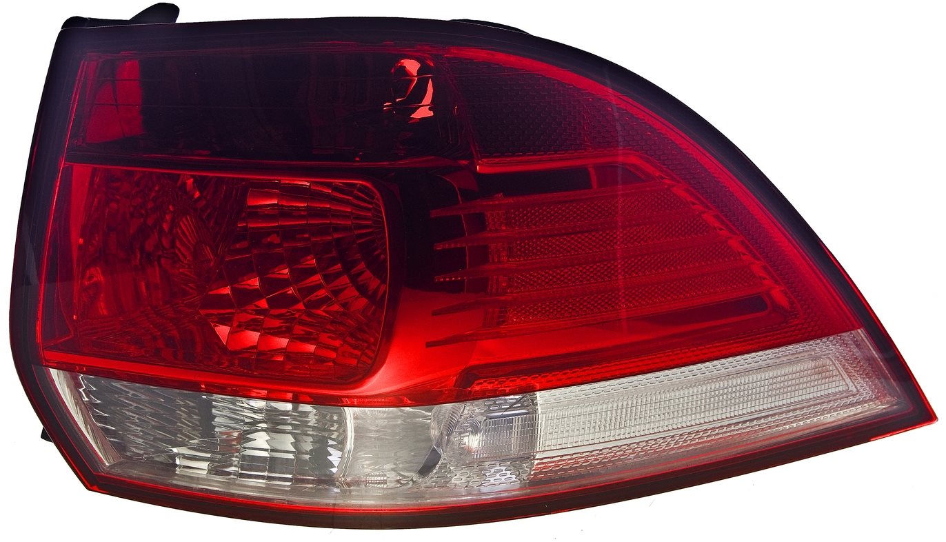 ACI VW GOLF Variant 07- zadné svetlo (bez objímok) s čiernym orámovaním Variant P
