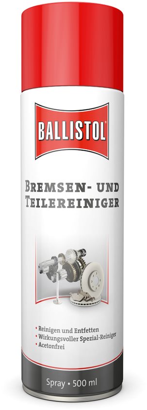 Ballistol - Čistič bŕzd a kovových častí sprej, 500 ml