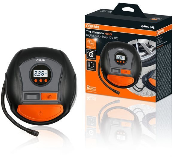 OSRAM digitálny kompresor – TYREinflate 450