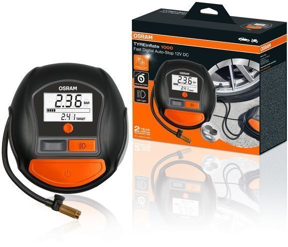 OSRAM digitálny kompresor – TYREinflate 1000