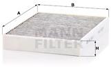 MANN-FILTER CUK2847/1 pro vozy PORSCHE;VW