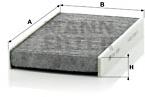 MANN-FILTER CUK1629 pro vozy NISSAN;RENAULT
