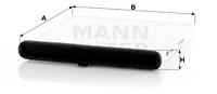MANN-FILTER CU24009 pre vozidlá MAZDA