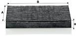 MANN-FILTER CUK2043 pro vozy MAZDA