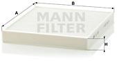 MANN-FILTER CU2757 pro vozy CHEVROLET;OPEL