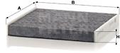 MANN-FILTER CUK22013 pro vozy FORD