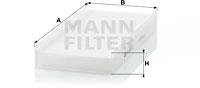MANN-FILTER CU3240 pro vozy CITROËN;PEUGEOT