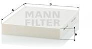 MANN-FILTER CU2442 pro vozy CADILLAC;CHEVROLET;OPEL;SAAB;VAUXHALL