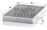 MANN-FILTER CUK3037 pro vozy AUDI;SEAT