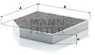 MANN-FILTER CUK2641 pro vozy AUDI;BENTLEY