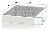 MANN-FILTER CUK25001 pro vozy ALPINA;BMW