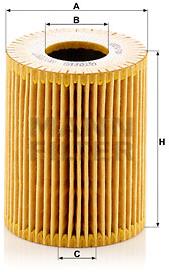 MANN-FILTER HU7017z pre vozidlá SEAT, ŠKODA, VW