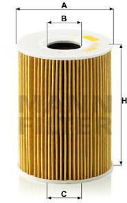 MANN-FILTER HU9001x pre vozidlá PORSCHE