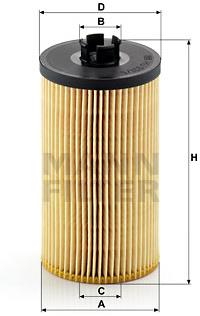 MANN-FILTER HU931/5x pre vozidlá MERCEDES-BENZ