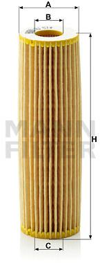 MANN-FILTER HU514x pre vozidlá MERCEDES-BENZ