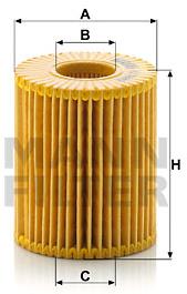 MANN-FILTER HU7009z pre vozidlá LEXUS, TOYOTA