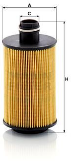 MANN-FILTER HU7030z pre vozidlá CHEVROLET, OPEL