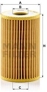 MANN-FILTER HU7001x pre vozidlá HYUNDAI, KIA
