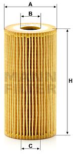 MANN-FILTER HU7027z pre vozidlá HYUNDAI, KIA