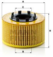 MANN-FILTER HU920x pre vozidlá FORD, JAGUAR, LTI