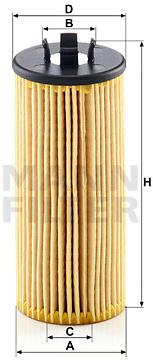 MANN-FILTER HU6015ZKIT pre vozidlá BMW, MINI