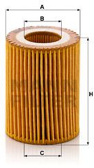 MANN-FILTER HU7003x pre vozidlá BMW