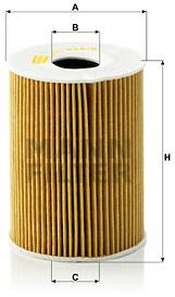 MANN-FILTER HU926/5x pre vozidlá BMW