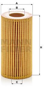 MANN-FILTER HU7012z pre vozidlá AUDI, VW