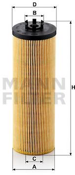 MANN-FILTER HU842x pre vozidlá AUDI, ŠKODA, VW