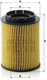MANN-FILTER HU932/6n pre vozidlá AUDI, FORD, JEEP, MERCEDES-BENZ, PORSCHE, VW