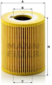 MANN-FILTER HU818x pre vozidlá ALPINA, BMW, LAND ROVER, OPEL